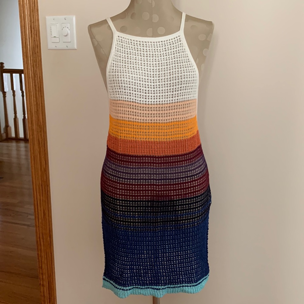 Stunning knit free people tsnk dress s/p